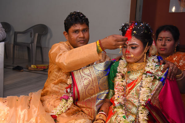 Suman Barat with Rajeswari Das Modak